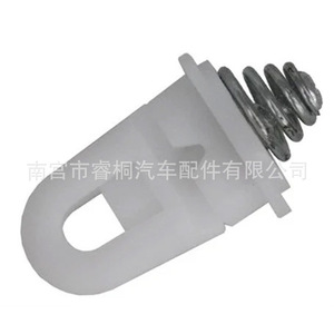 คลิปยึดกันชนหน้า Shuangxuan 743712 สำหรับ Citroen C5 Peugeot 406 ตัวยึดพลาสติกเหล็ก - Product Image 2