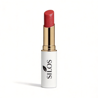 Rouge à lèvres mat velours SILOS 10g - Formule végétale tendance longue tenue et nourrissante fini naturel Marque privée