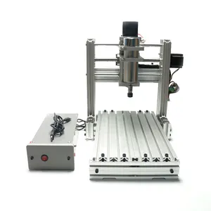 Diy CNC 조각 기계 만들기 액세서리 완구 3020 금속 cnc 밀링 라우터 기계