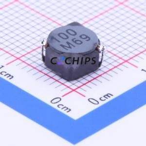 Inductor de Potencia SMD CDRH6D38T125NP-100PC, 6.7x6.7mm (Inductancia: 10uH) (Precisión: 25%) (Corriente Nominal: 2.2A) - Product Image 1