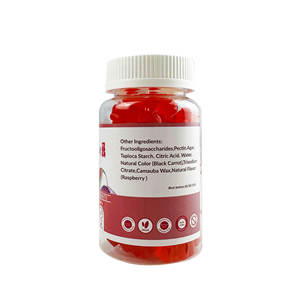 निजी लेबल दैनिक पूरक विटामिन डी, बी 6, कैल्शियम मैग्नीशियम रास्पबेरी गुम्मीज - Product Image 3