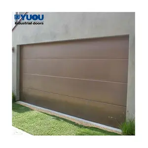 Residential Automatic Insulated Vertical Roller Shutter Coiling Garage Door Metal Roll Up Security Gate