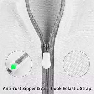 ถุงตาข่ายซักผ้าแบบมีโลโก้สั่งทำ สำหรับเครื่องซักผ้า ใส่เสื้อผ้าสกปรก หมวก ของใช้สำหรับเดินทาง ชุดชั้นใน รองเท้า ถุงตาข่าย - Product Image 2