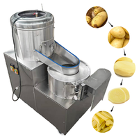 Machine à laver et à peler les pommes de terre, machine à peler le manioc, éplucheuse et laveuse de pommes de terre