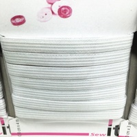 Ruban élastique jacquard plat en polyester et latex, haute élasticité, réglable, pour textiles de maison, sacs, chaussures - Fournisseur d'usine Maoyuan
