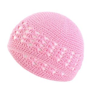 Gorros de punto transpirables para hombres musulmanes, gorros de ganchillo, gorros elásticos con estampado digital, comunes - Product Image 3