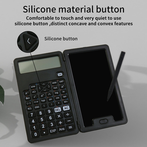 Mini Opvouwbare Doodle Board Multifunctionele Zakken Calculator Schrijfblok Wetenschap Tekening Lcd Tablet Digitale Kinderen Onderwijs - Product Image 2