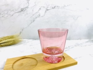 <span class=keywords><strong>Verre</strong></span> à whisky en <span class=keywords><strong>verre</strong></span> avec motif montagne de neige japonaise Fuji colorée <span class=keywords><strong>sous</strong></span> la surface, design iceberg - Product Image 2