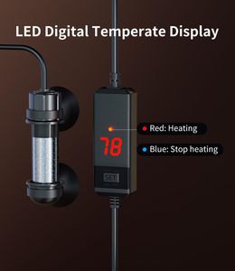 Kit d'aquarium moderne de 5 gallons avec chauffage, filtre HOB, lumière LED, minuterie, couvercle, aspirateur à <span class=keywords><strong>siphon</strong></span>, nettoyage automatique, aquarium sans bordure en verre <span class=keywords><strong>pour</strong></span> betta - Product Image 4