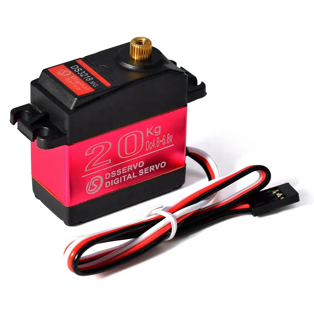 Waterproof DS3218MG 60g Digital Servo Metal Gear 20KG Torque For RC Car Robot Baja Buggy Truck Boat Airplane Helicopter