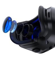 VR Shinecon Kacamata VR G02ED 3D, Helm Panas, Headset Virtual Reality, Panorama untuk Ponsel Pintar 4.7-6.0 Inci