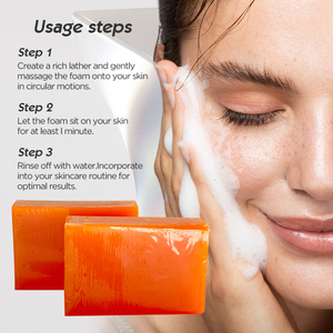 Jabón en Barra para el Cuidado de la Piel del Rostro y Cuerpo, 100% Natural, Orgánico, Blanqueador, Antiacné, Hecho a Mano, Vegano, Control de Grasa, Venta al por Mayor - Product Image 6