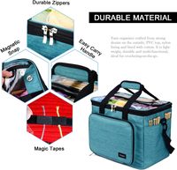 Échantillon gratuit, grande trousse de toilette imperméable à suspendre pour femmes, sac de beauté, trousse à cosmétiques, sac de voyage promotionnel