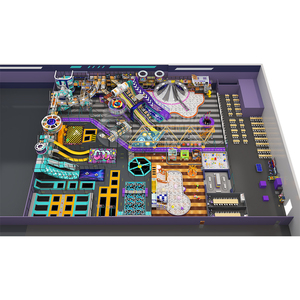 Équipement de terrain de jeux, jeux de rôle pour enfants, thème sportif, terrain de jeux intérieur pour enfants - Product Image 2