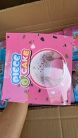 Jouet anti-stress en mousse EVA et TPR, simulation gourmande de crème glacée et cupcake, à remontée lente, pour enfants