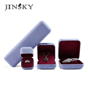 Velvet Jewelry Box Multi Size Colorful <b>Ring</b> <b>Necklace</b> Bracelet Bangle Bead Storage Box For Jewelry Display - Product Image 4
