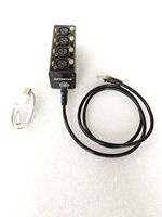 Extension de câble Ethernet 4 voies, extension de signal réseau DMX512 4 canaux, extension anti-interférence de 300 mètres