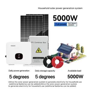 Industriële zonnepanelen 660 Watt 100A PERC Bifacial Half Cell Lithium batterij - Product Image 6