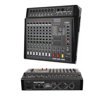 Console de mixage professionnelle 8/12 canaux série Console de mixage Audio domestique alimentation Compatible MP3