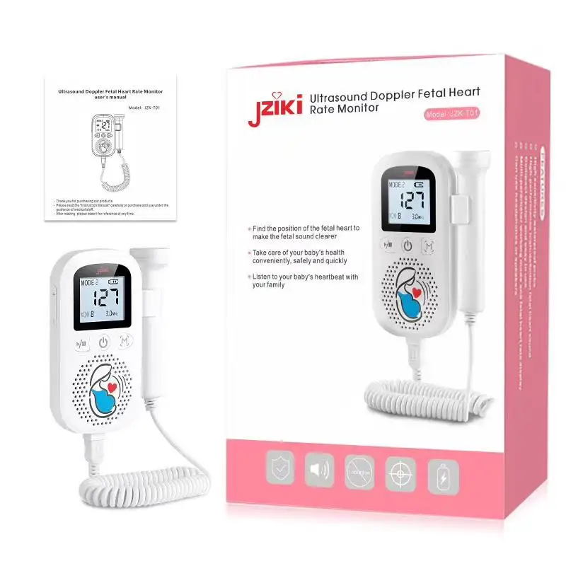 Medical Devices Home Doppler Fetal Heart Apparatus Heartbeat Baby Monitor Baby Heartbeat Monitor