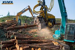 Testa di abbattimento XUVOL 600HP economica e stabile per la manutenzione di foreste e aree agricole - Product Image 3
