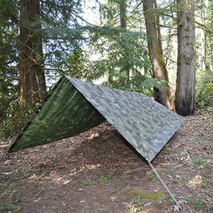 Bâche de camion camouflage imperméable robuste enduite de PE, toile occultante en <span class=keywords><strong>tissu</strong></span> tissé, rouleau de bâche de protection YRH Factory - Product Image 6