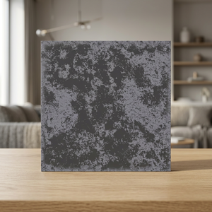 Carreaux de sol en céramique 3D brillants effet nuage noir 400x400mm, porcelaine pour cuisine, salle de bain, salon - Product Image 4