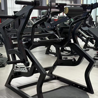 Machine à Squat à Charge de Poids Prakissis Power Squat Pro, Appareil Commercial d'Entraînement aux Squats pour la Force des Jambes en Salle de Sport, Équipement pour Club de Fitness