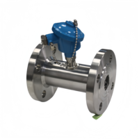 Medidor de Flujo de Turbina Líquida de 24V CC con Señal de Salida de Pulso para Agua, Aceite y Productos Químicos
