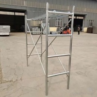 Équipement d'échafaudage portable en acier Q235 de haute qualité, plateforme mobile réglable de 6 pieds de hauteur pour bureau