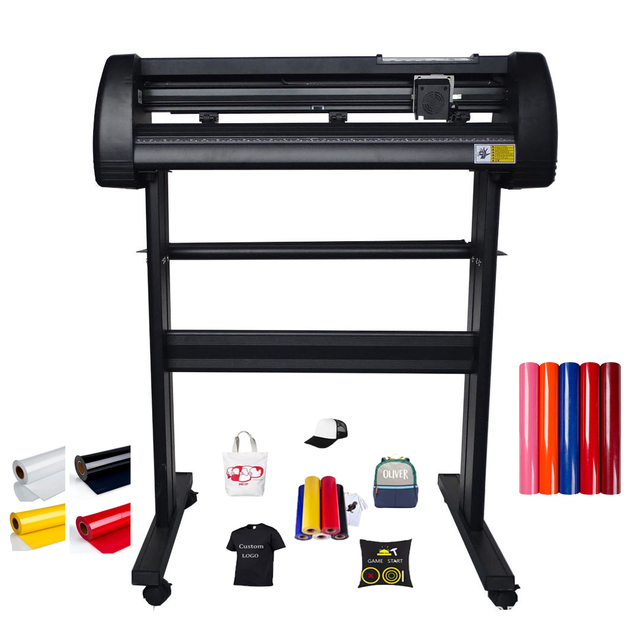 720mm 28inch Vinyl Plotter Cutting Machine Cutting Plotter Sticker PU Film Popular Vinyl Reflective Film Cutting Plotter