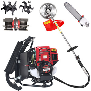 Multifunction DIY Mini Backpack 4-Stroke Metal Brush Cutter Petrol Powered Agricultural <b>Tools</b> Grass Cutting Machine Parts - Product Image 1