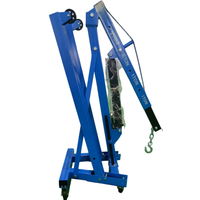 Grue de levage hydraulique pliable pour atelier automobile 2 tonnes 3 tonnes, grue de levage de camion pliable hydraulique, grue de levage de voiture à quatre roues