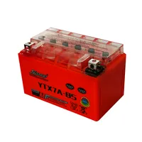 Batería impermeable para motocicleta, YTX7A-BS, 12v, 7Ah, buena calidad, precio de fábrica