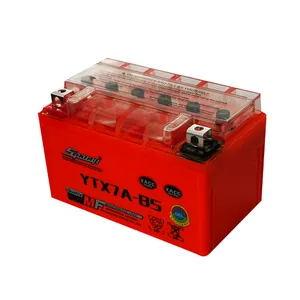 YTX7A-BS 12v 7ah Цена по прейскуранту завода-изготовителя с хорошим качеством в байкерском стиле из водонепроницаемого материала в ЮРС батарея 12v 7ah