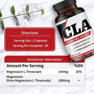 Capsules d'acide linoléique conjugué de contrôle du poids de masse musculaire maigre de soutien de CLA en vrac - Product Image 3