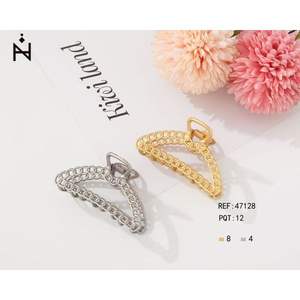 Fermaglio per capelli a forma di catena Hiten Land, 7,5 cm, in metallo, per donna, accessorio per capelli alla moda - Product Image 1