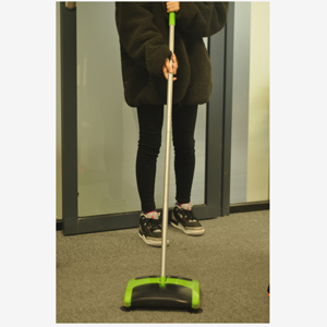 Barredora Manual de Plástico para Alfombras VIPaoclean con Recolector de Polvo 2 en 1 para Uso Doméstico - Product Image 5