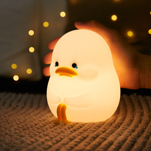 Lampada Notturna Emo Duck con Controllo Vocale, Regalo Natalizio, Creativa e Colorata, Intelligente, in Silicone, per Cameretta dei Bambini - Product Image 6