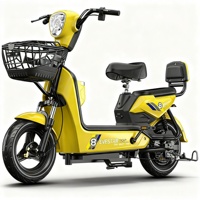 Nouveau Vélo Électrique Pliant Urbain 48V 350W 2025 avec Suspension Intégrale, Frein à Tambour, Éclairage LED, Autonomie de 60KM, Haute Vitesse, pour Adulte