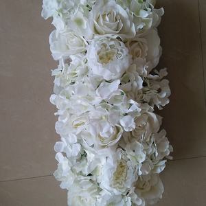 Camino de mesa de plástico artificial para decoración del hogar, macetas de <span class=keywords><strong>flores</strong></span> <span class=keywords><strong>artificiales</strong></span>, tipo económico - Product Image 4