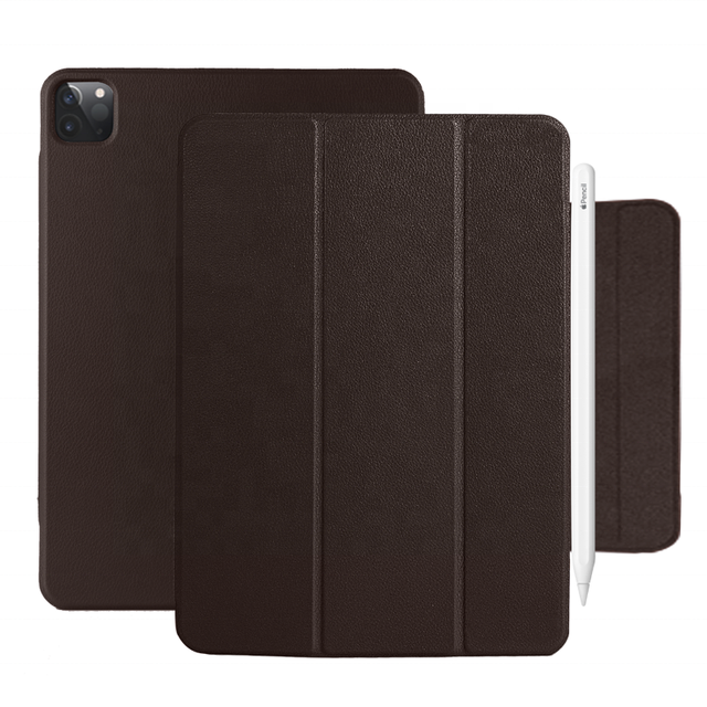 2022 New Leather Trifold Stand Cover for iPad Pro 11 Case 12.9 , Magnetic Tablet Case for iPad Pro 12.9 2021 Case