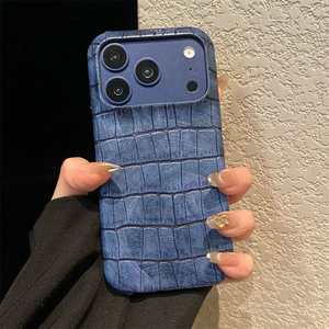 เคสโทรศัพท์มือถือหนัง PU ลายจระเข้สุดหรู พรีเมียม สำหรับ iPhone 17 16 15 14 13 12 11 Pro Max - Product Image 3