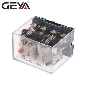 GEYA JQX-13F LY4 14 pines AC 12A 380V Original relé electromagnético con CE