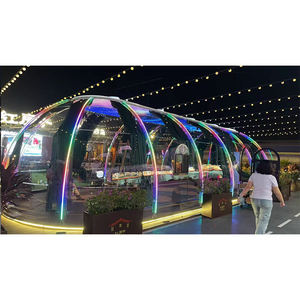 Tente dôme transparente en polycarbonate pour l'aviation, cabine d'observation, tente en polycarbonate pour restaurant, véranda, balcon - Product Image 6