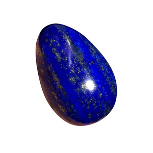 Figurine d'œuf en cristal de quartz de luxe, pierre brute, fait main, pièce décorative ovale - Product Image 4