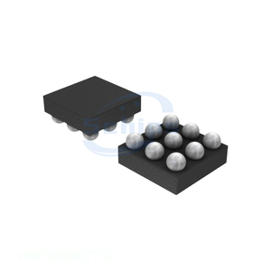 NMF3000FCT1G In Stock 9 WFBGA, FCBGA Interface Electronic Component Distributor IC LINE FLTR AUDIO/ESD 9FLIPCHIP - Product Image 1