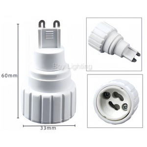 Ac120v AC230V nhựa PBT cơ thể gốm <span class=keywords><strong>Adaptor</strong></span> E14 <span class=keywords><strong>GU10</strong></span> <span class=keywords><strong>E27</strong></span> để G9 - Product Image 3
