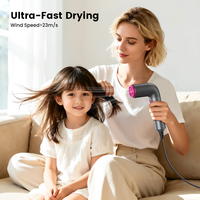 Nouveau Design Sèche-cheveux Ionique Portable 2026 Haute Puissance pour Animaux Domestiques, Sèche-cheveux Professionnel à Ions Négatifs Haute Vitesse