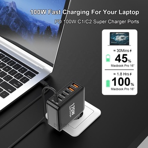KC Certification Multi Port USB <span class=keywords><strong>Chargeur</strong></span> Pobile Téléphone Mur Charge pour iPhone <span class=keywords><strong>MacBook</strong></span> Proortable PD USB <span class=keywords><strong>Chargeur</strong></span> QC3.0 M - Product Image 6